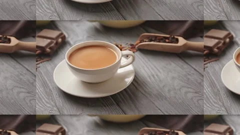 INDIAN TEA ABSTRACT VIDEO Stock Footage 192399346