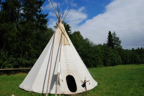 Indian teepee Stock Photos