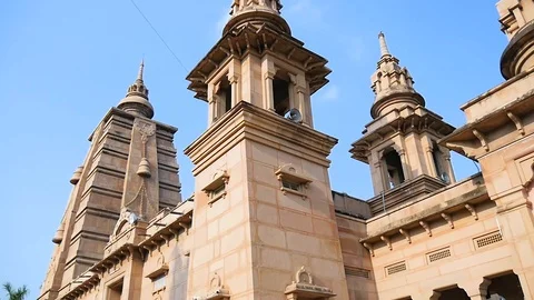 Indian Temple 2 Stock Footage 91429346