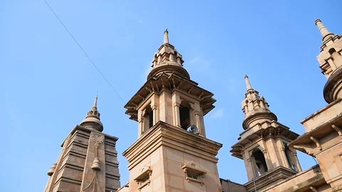 Indian Temple 3 Stock Footage 91429389