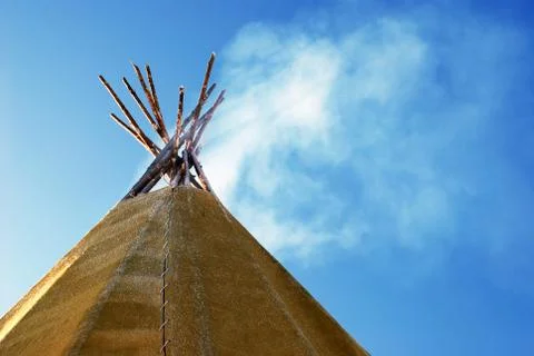 Indian tepee Stock Photos