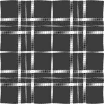 Indian textile background vector, outline plaid tartan pattern. Motif textu.. Stockillustratie
