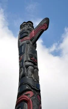 Indian totem Stock Photos