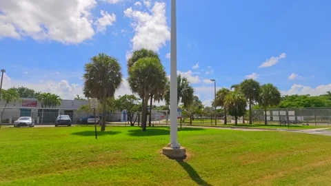 Indian Trace Elementary School Stock Footage 343426698