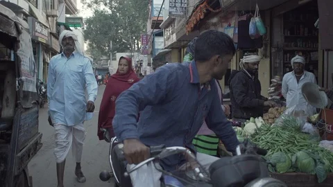 Indian traffic Stock Footage 111382737