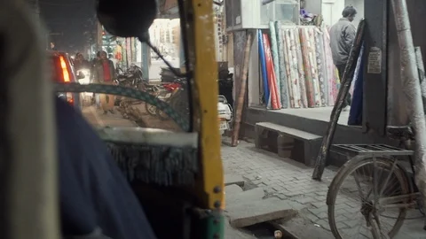 Indian traffic Video stock 111382742