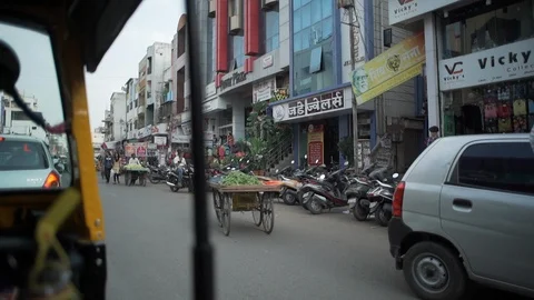Indian traffic Stock Footage 111495266