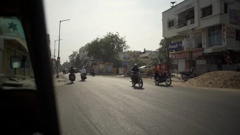 Indian traffic Stock Footage 111821844