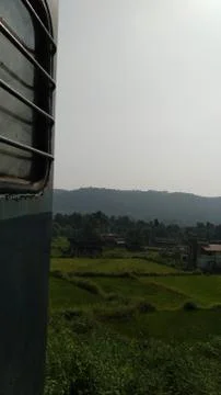 Indian train trip Stock Photos