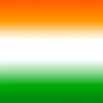 Indian tri colour flag gradient for background. Stockillustratie