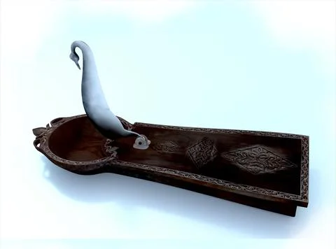 Indian Vegetable Cutter. Illustrazione stock