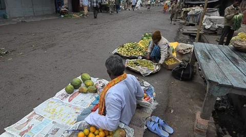 Indian vendor Stock Footage 37102413
