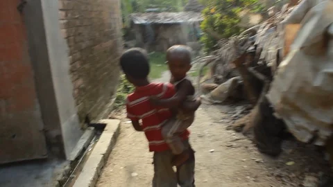 Indian Village Stock Footage 86523921