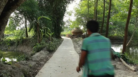 Indian Village Stock Footage 86525085