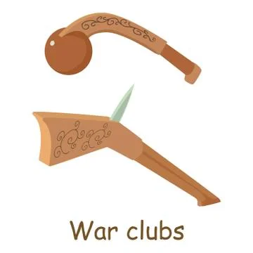 Indian weapon icon, isometric 3d style Stock-Illustration