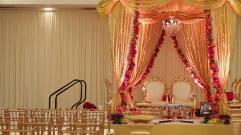 Indian Wedding Ceremony Stock Footage 59579396