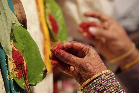 Indian wedding ceremony Stock Photos