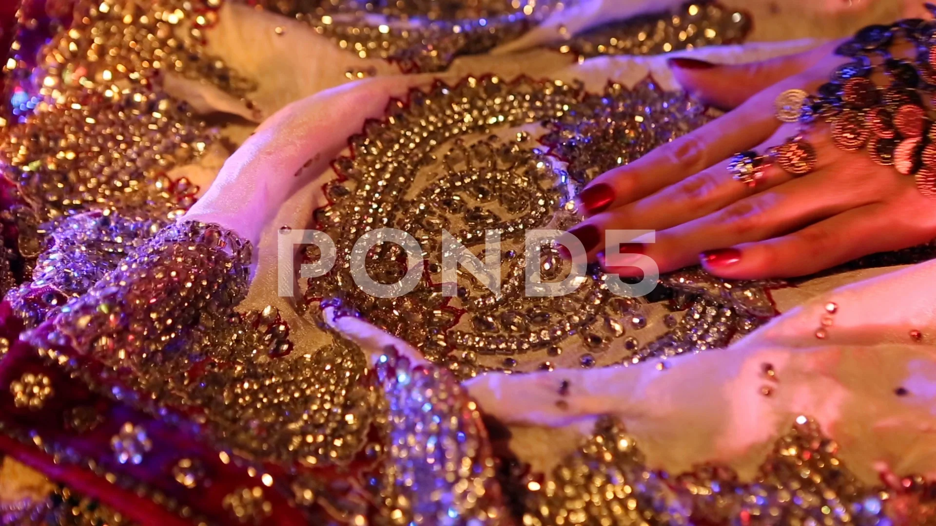 Indian Wedding Preparation Luxury Oriental Fashion Accessories