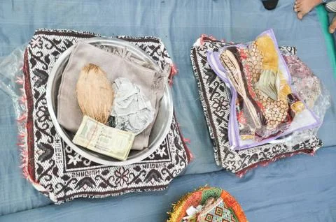 Indian Wedding Props Stock Photos