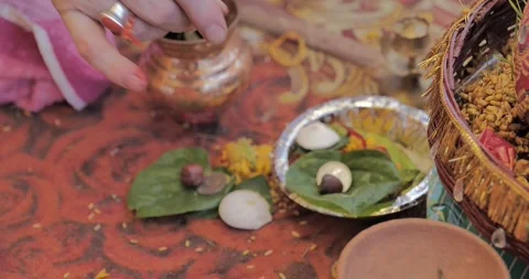 Indian Wedding rituals | Stock Video | Pond5