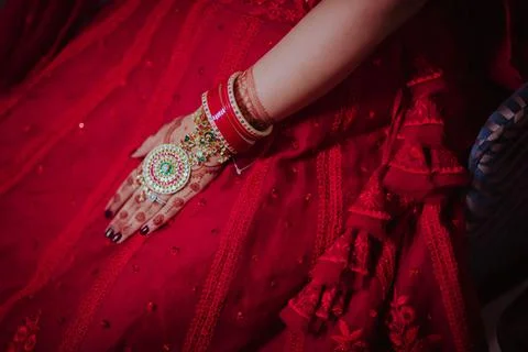 Indian wedding setup for wedding celebration Foto stock