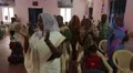 Indian women and girls applauding and worshiping HD Footage