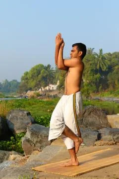 Indian Yogi Stock-Fotos