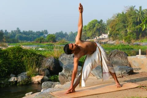 Indian Yogi Stock-Fotos