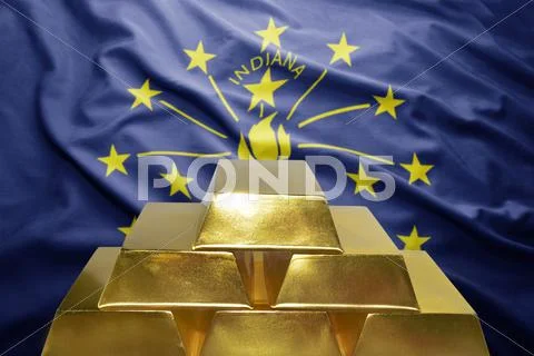 Indiana gold reserves Stock Photos
