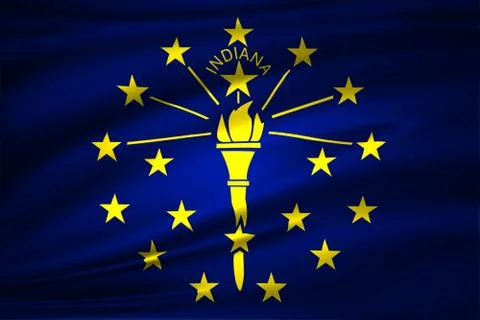 Indiana Stock Illustration