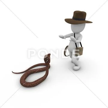 Indiana jones 1 Stock Illustration