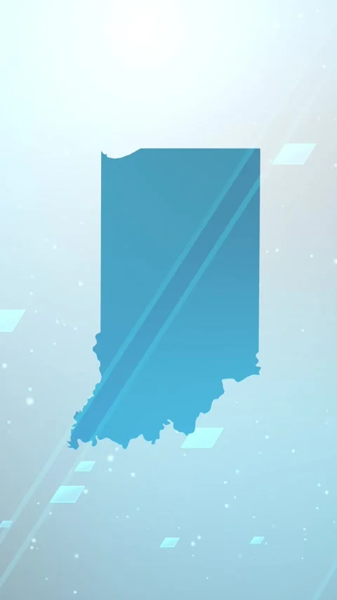 Indiana State Slider Background Stock Footage 259874913