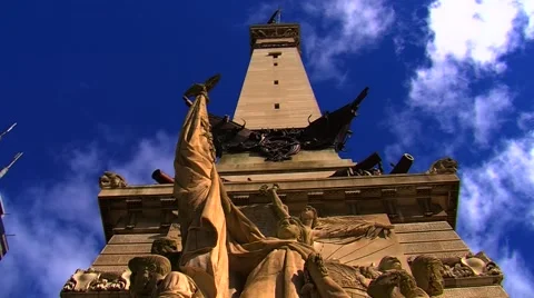 Indiana War Memorial Video stock 904913