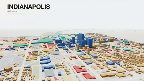 Indianapolis 스톡 동영상 341660387