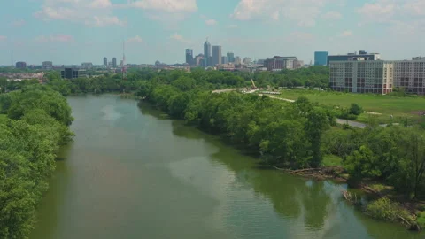 Indianapolis White River 스톡 동영상 138967970