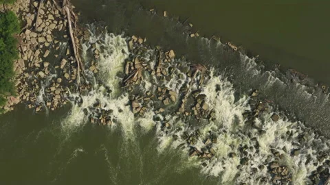 Indianapolis White River Rapids 스톡 동영상 138966103