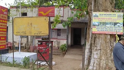Indian.post office Stock-Footage 153640839