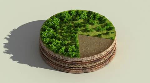 Indicate about 80 percents circle diagram, chart. Eco Infographic elements. Stock Footage 59298508