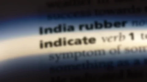 Indicate word in a dictionary. Stock Footage 99561105