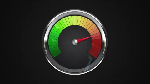 Indicated two o'clock point of gauge. animation.2(included alpha) Video stock 59291338