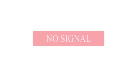 Indicates No Signal Connection Available Stock Footage 331897947