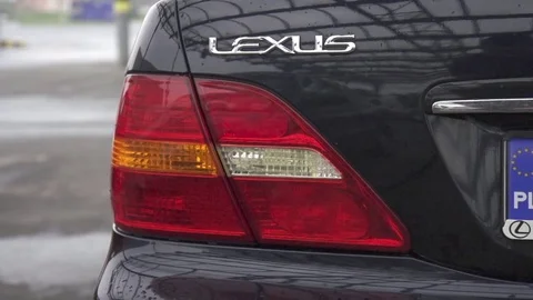 Indicator in car, light in auto Stock Footage 71768826