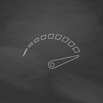 Indicator computer symbol Stock Illustration