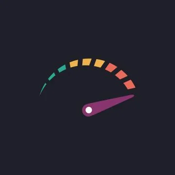 Indicator computer symbol Stock Illustration