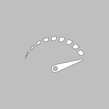 Indicator computer symbol Stock Illustration