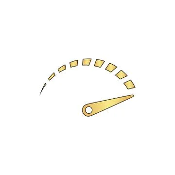 Indicator computer symbol Stock Illustration