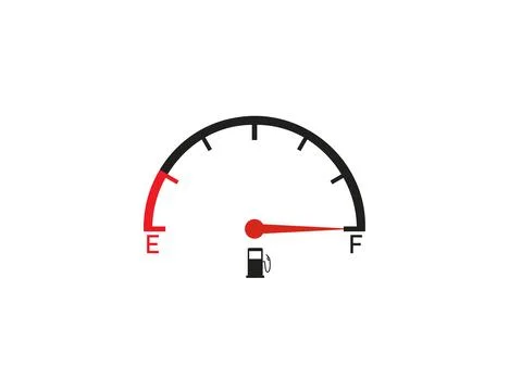 Indicator fuel icon. Stock Illustration