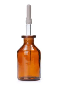 Indicator glass bottle Stock Photos