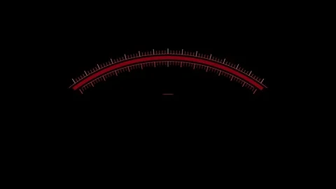 Indicator manometer animation Stock Footage 90834199