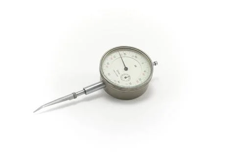 Indicator sentry type Indicator sentry type, meter, millimeter, round disp... Stock Photos